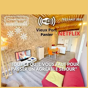 Vieux Port Proximite Panier Clim Central Cachet Marsiglia
